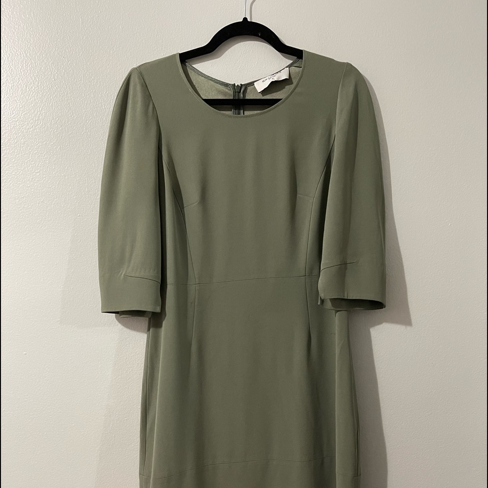 MM. LAFLEUR Shift Dress / Army Green / Size 8